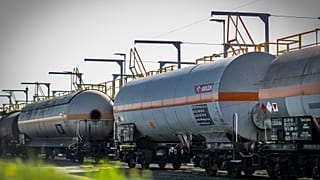The fire occurred at a plant in Plock in central Poland.