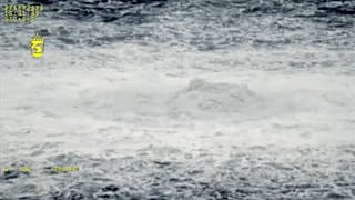 El Gobierno de Dinamarca ha proporcionado un vídeo en dónde se puede apreciar una de las fugas de los gasoductos que discurren por el mar Báltico, desde Rusia y hasta Alemania