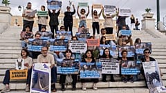 Διαμαρτυρία ακτιβιστών στο Σύνταγμα