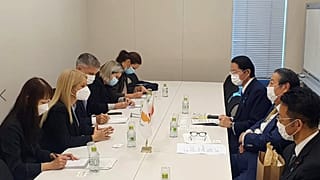 Η πρόεδρος της Βουλής, Αννίτα Δημητρίου, στην Ιαπωνία