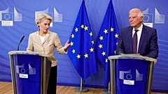  AB Komisyonu Başkanı Ursula von der Leyen ve AB Dış İlişkiler ve Güvenlik Politikası Yüksek Temsilcisi Josep Borrell 