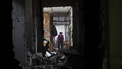 Развалины школы в Николаевке