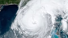 L'ouragan Ian au-dessus de la Floride, le 28 septembre 2022