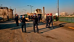 Autoridades iraquianas em prontidão
