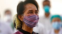 صورة من الارشيف، زعيمة ميانمار السابقة أونغ سان سو تشي، فبراير 2021