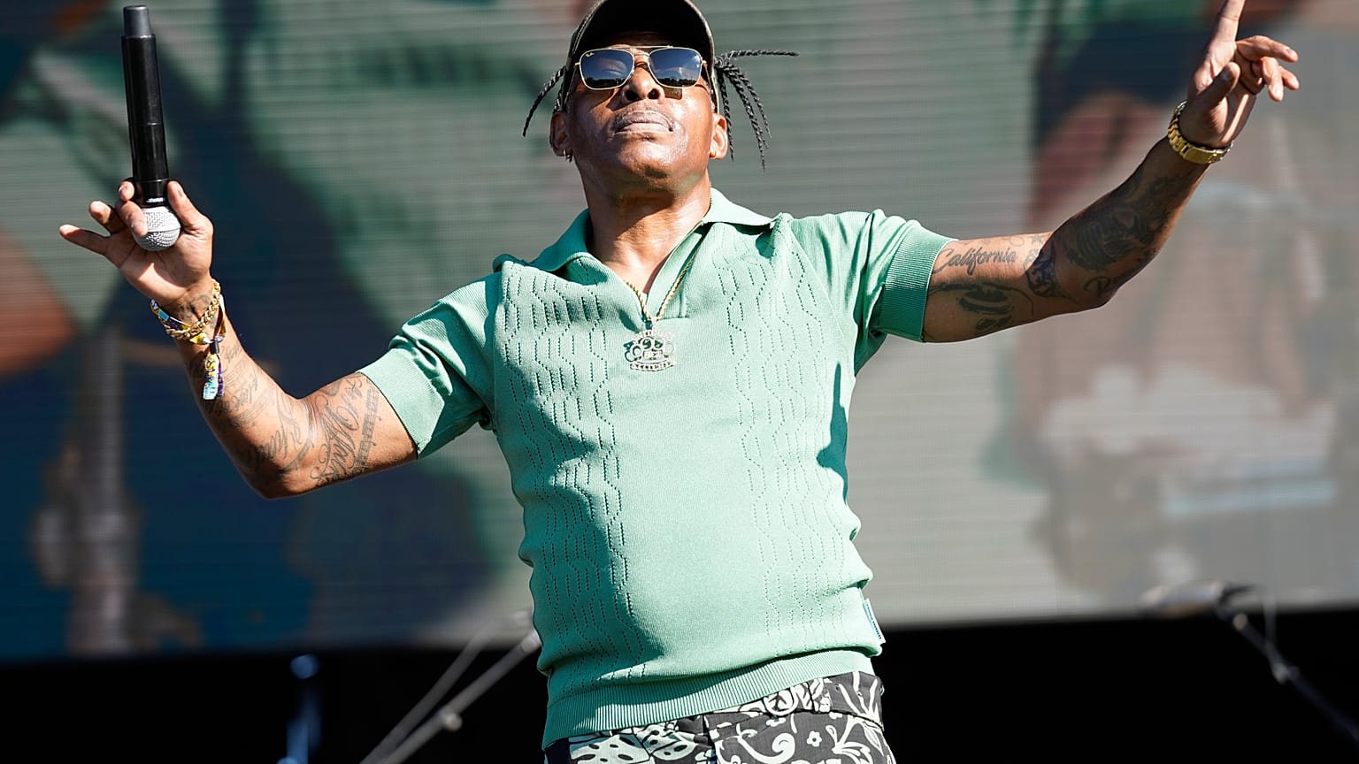 Coolio performs on day three of Riot Fest on Sept. 18, 2022, at Douglass Park in Chicago. 