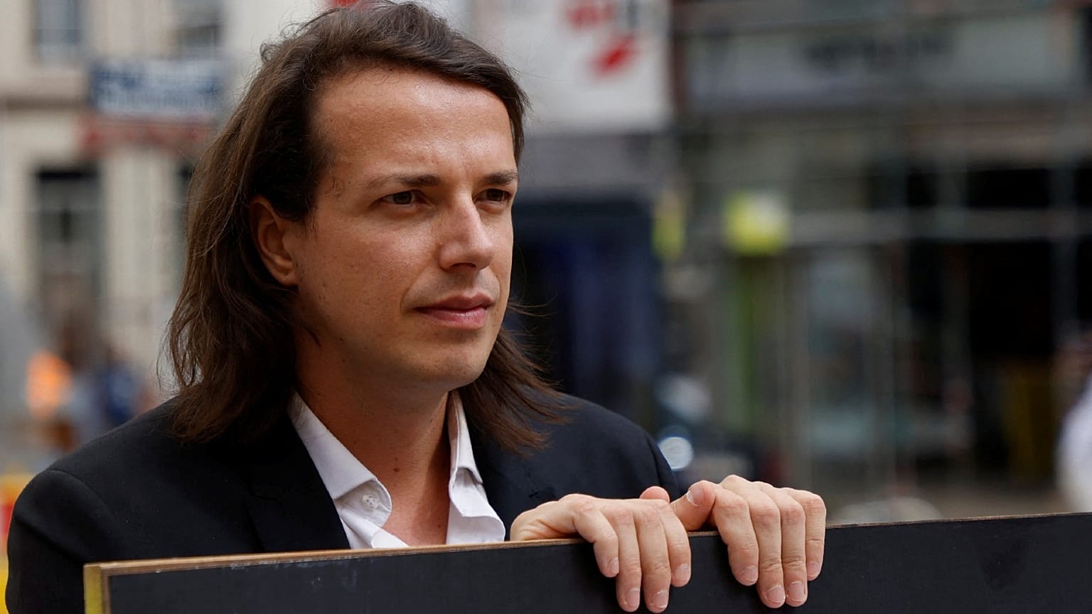 Dominik Wlazny, who is bidding to be Austria's next president
