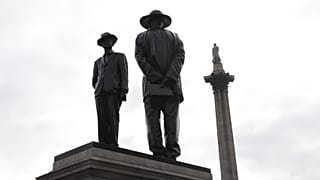 Simon Kambalu's Antelope in Trafalgar Square