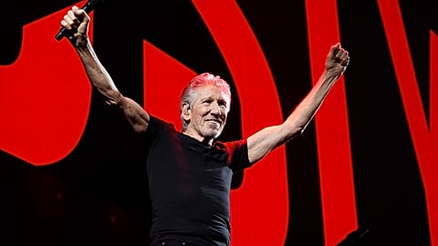 Roger Waters performs in concert at Crypto.com Arena, Tuesday, Sept. 27, 2022, in Los Angeles.