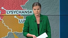 Sasha Vakulina berichet über das Kriegsgeschehen in der Ukraine