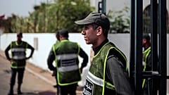 صورة أرشيفية لعناصر من قوات الأمن المغربي