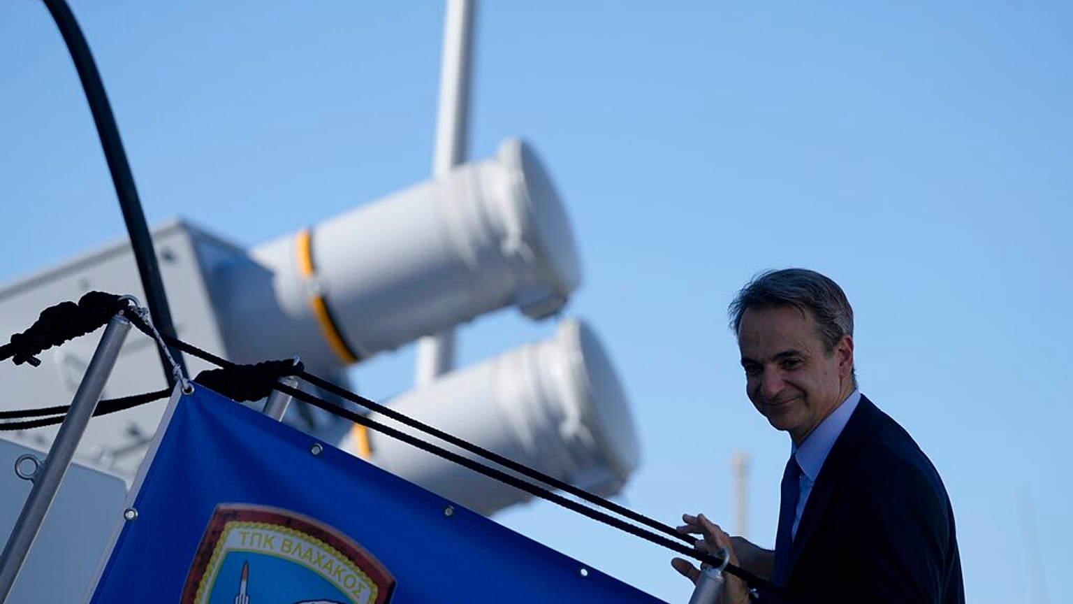 Greek Prime minister attended the naming ceremony of new warship to send message to Turkey
