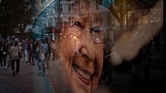 صورة تعكس وجه الملكة الراحلة