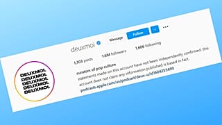Deuxmoi's Instagram banner