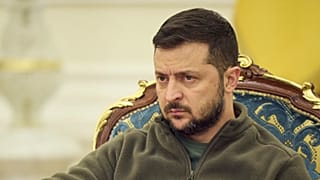 Ukrainian President Volodymyr Zelenskyy leads a meeting of the National Security and Defense Council in Kyiv on 30 September 2022