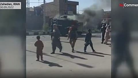 درگیری‌های جمعه میان معترضان و ماموران امنیتی در زاهدان