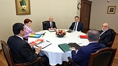 Altılı Masa'nın ikinci tur görüşmeleri CHP Genel Merkezi’nde gerçekleştirildi 