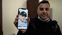 والد الطفل الفلسطيني أمل نخلة الذي احتجزته إسرائيل لمدة عام قبل أن تطلق سراحه.