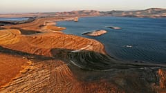 Πέφτει η στάθμη στους ταμιευτήρες του Σαν Λούις στην Καλιφόρνια