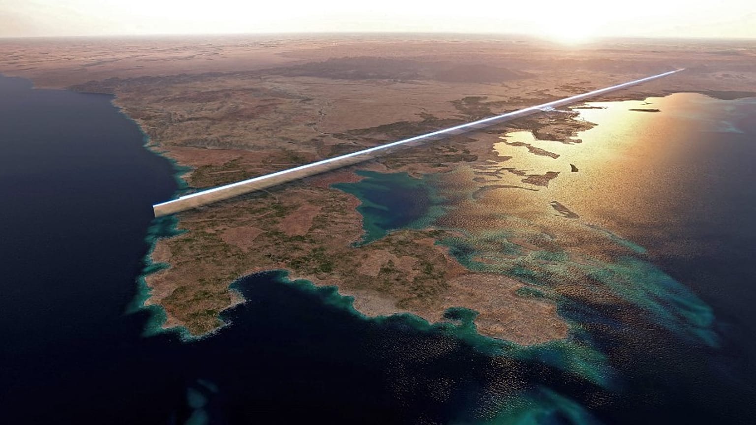 Suudi Arabistan NEOM Projesi kapsamında çölde kış sporları kompleksi kurarak 2029 Asya Kış Oyunları'na ev sahipliği yapmayı amaçlıyor
