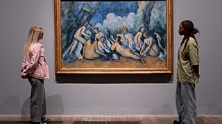 Le tableau "les grandes baigneuses" n'aurait jamais pu être fini avant la mort de Cézanne.