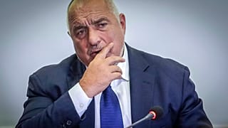 Boyko Borissov, líder do partido GERB, que venceu as eleições na Bulgária