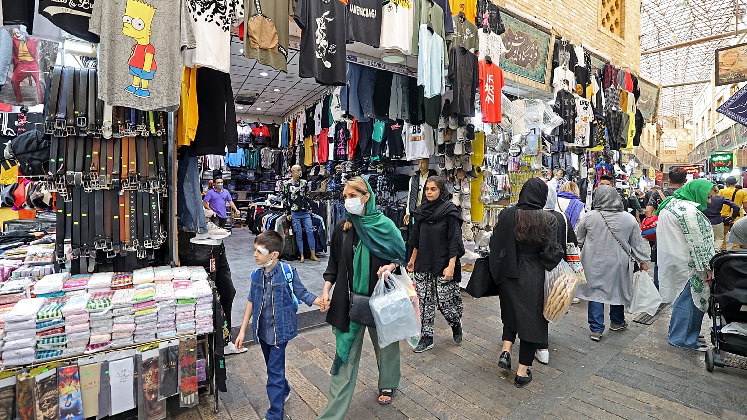 بازار تجريش التقليدي في طهران. 2022/10/02