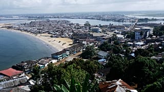 Monrovia, die Hauptstadt Liberias