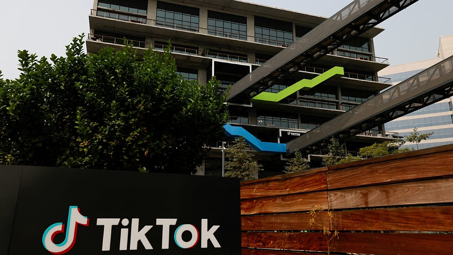 The US head office of TikTok is shown in Culver City, California, U.S., September 15, 2020