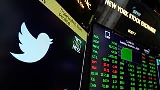 La cotation de l'action Twitter a été suspendue mardi à la Bourse de New York "en attendant des informations"