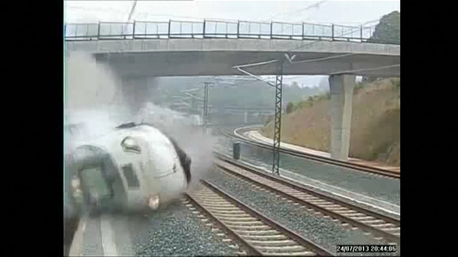 Accidente de Alvia en Santiago de Compostela, 24 de julio de 2013