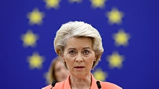 "Nunca aceptaremos los falsos referendos de Putin ni ningún tipo de anexión en Ucrania. Tenemos la determinación de que el Kremlin siga pagando", dijo Ursula von der Leyen.