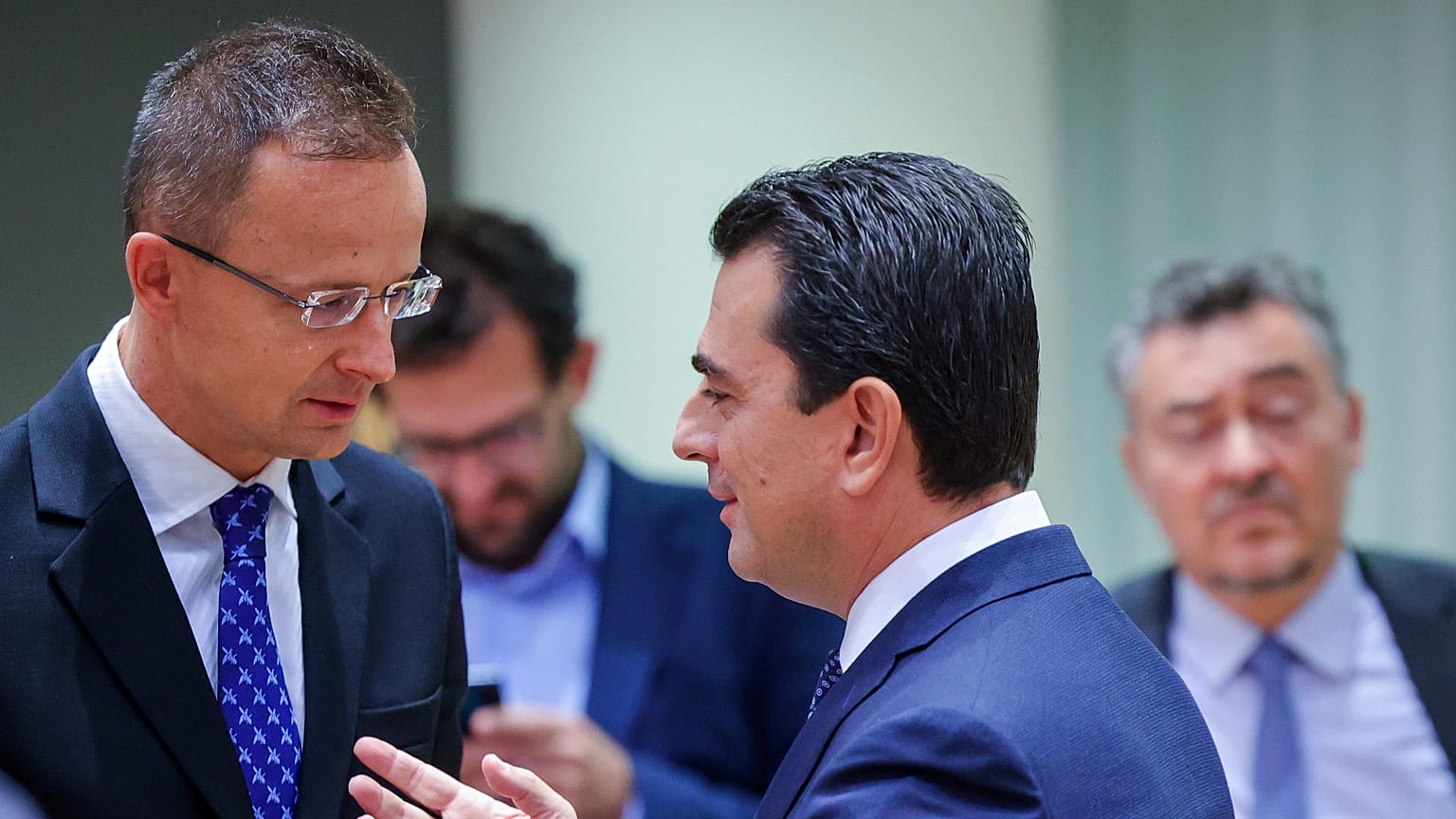 Szijjártó Péter az uniós energiaügyi miniszterek múlt heti ülésén a