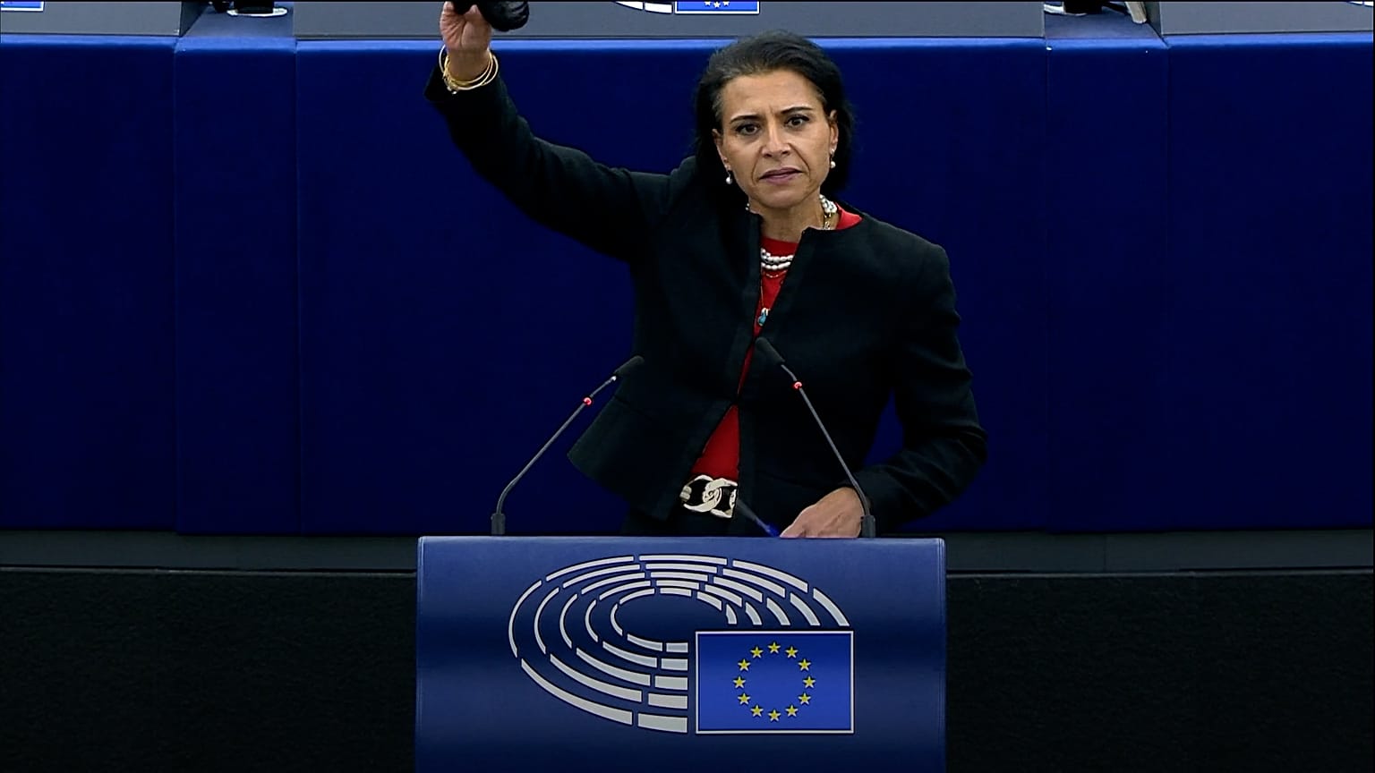Until Iran is free, our fury will be bigger than the oppressors" the Swedish politican said.