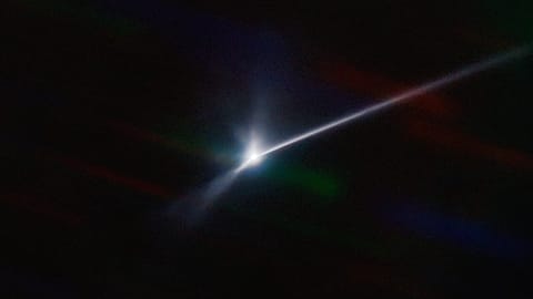 The vast plume of dust and debris blasted from the surface of the asteroid Dimorphos by NASA’s DART spacecraft