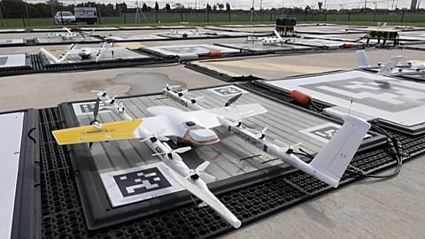 Wing, a Alphabet subsidiary, announced its "first commercial drone delivery service" in April, inTexas, USA.