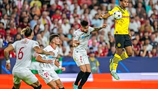 Giovanni Reynas Kräftemessen mit Sevillas Alex Telles
