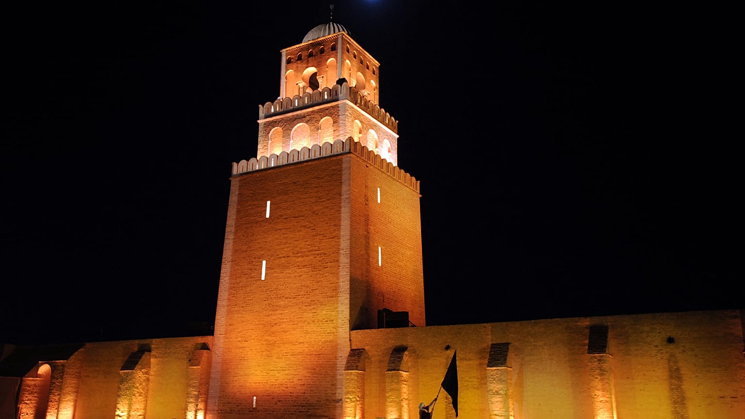 مئذنة مسجد عقبة في القيروان، تونس