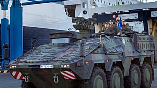 Техника 41-й бригады Бундесвера в Литве