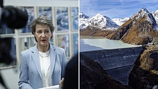 Energy Minister Simonetta Sommaruga calls hydropower "the backbone" of Switzerland's electricity production.