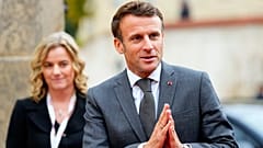 Frankreichs Staatspräsident Emmanuel Macron, der als Initiator des Forums gilt