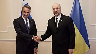 Ο Κυριάκος Μητσοτάκης στη Σύνοδο της Πράγας