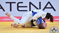 Joana Diogo venceu um combate frente à uzbeque Sita Kadamboeva, por ippon.