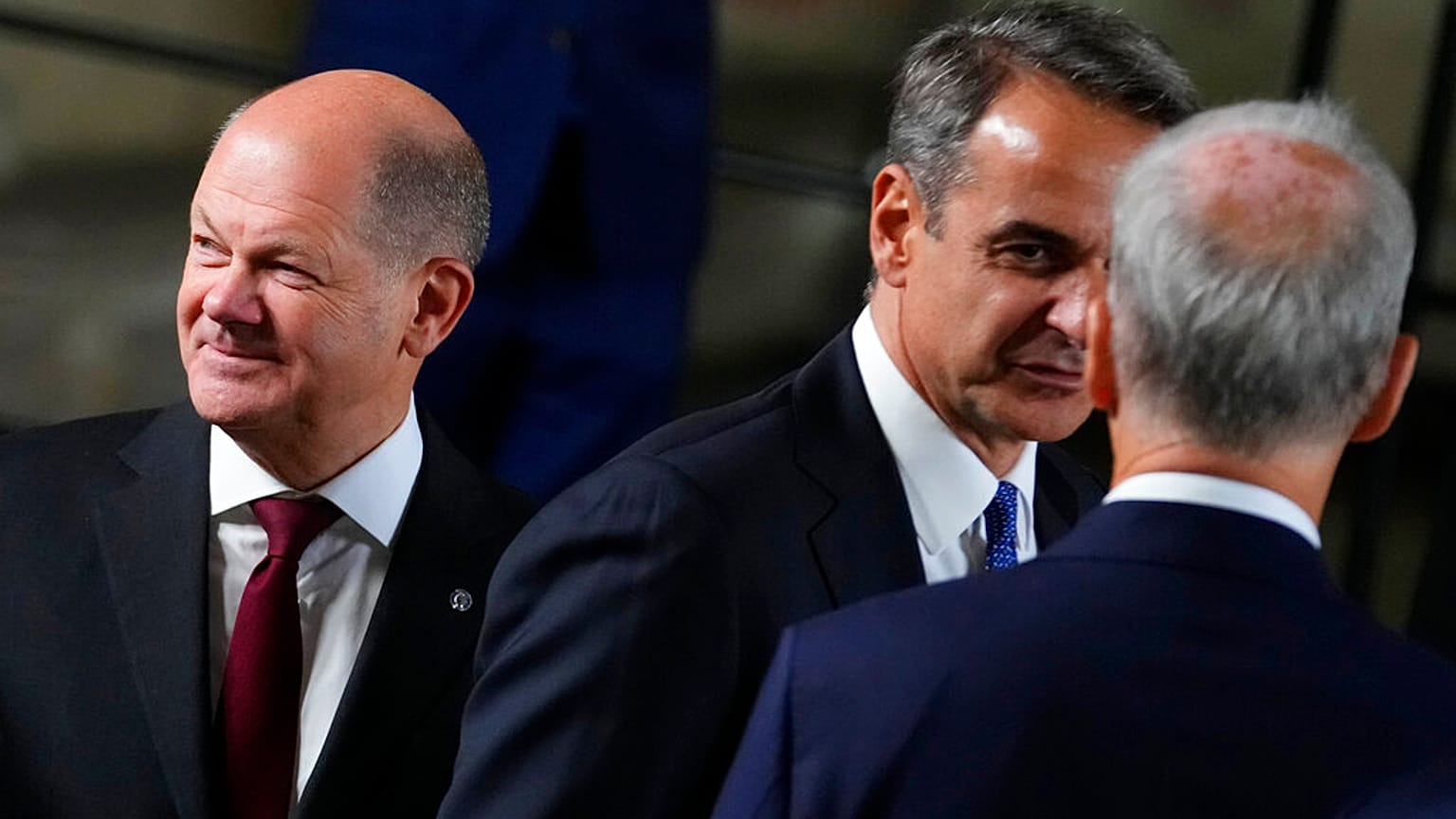Ο Κυριάκος Μητσοτάκης στη σύνοδο της Πράγας