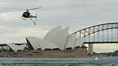 Australian diver Rhiannan Iffland took the plunge 20 metres above water.