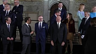 Еммануэль Макро на пражской встрече Европейского политического сообщества