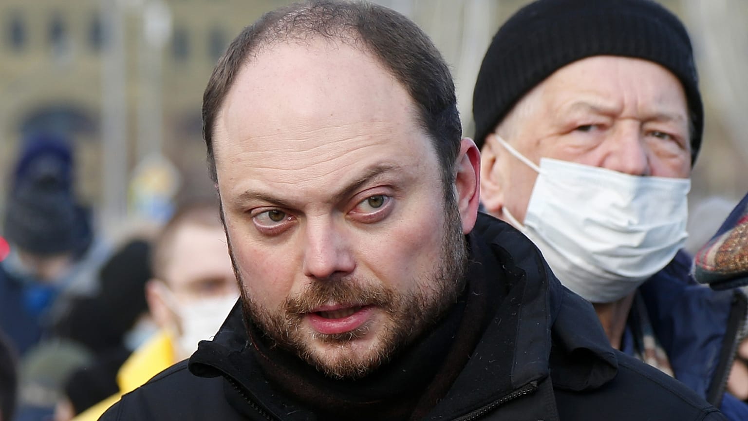 Vlagyimir Kara-Murza egy tavalyi ellenzéki megemlékezésen