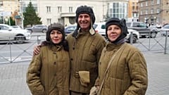 Concentración en Siberia por el cumpleaños de Putin