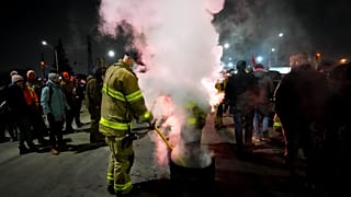 Διαδήλωση πυροσβεστών (φωτογραφία αρχείου)