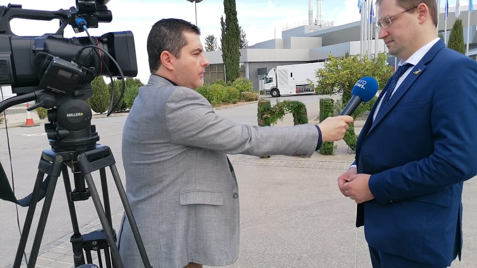 El ministro ucraniano atiende a Euronews 